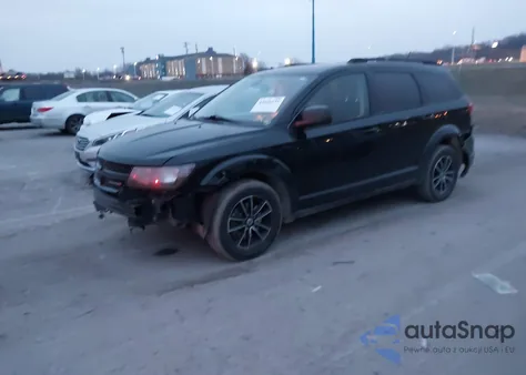 2018 Dodge Journey Se z USA, uszkodzony, nr VIN 3C4PDCAB0JT385858